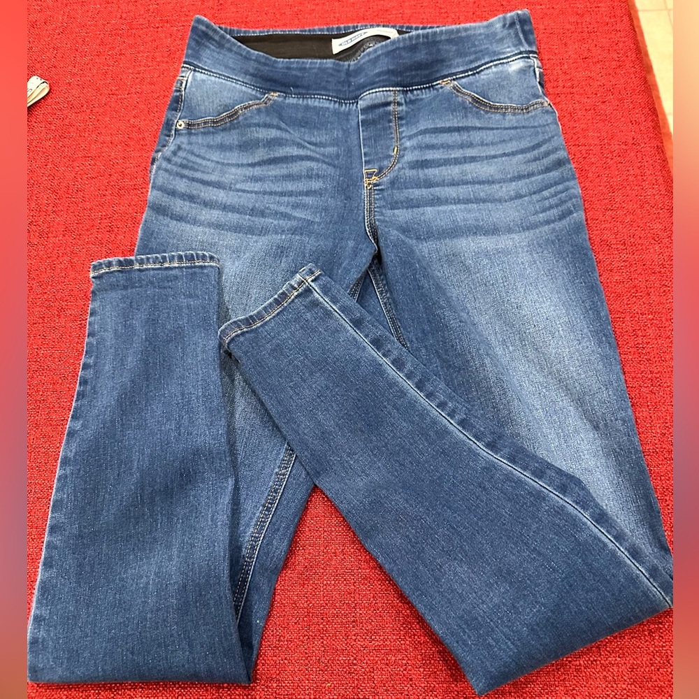 Old Navy Rockstar Jeggings - Women’s Dark Blue Stretch Skinny Jeans